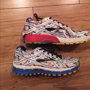 Brooks running sneakers.