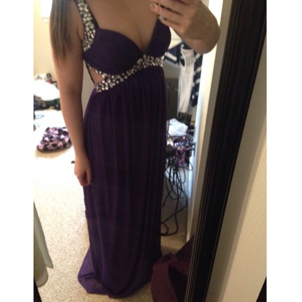Purple Prom dress