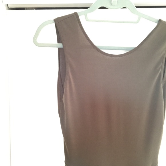 Olive Green Low Back Brandy Melville Romper - Picture 6 of 7