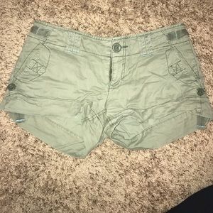 Size 6 Sage Green American Eagle Shorts