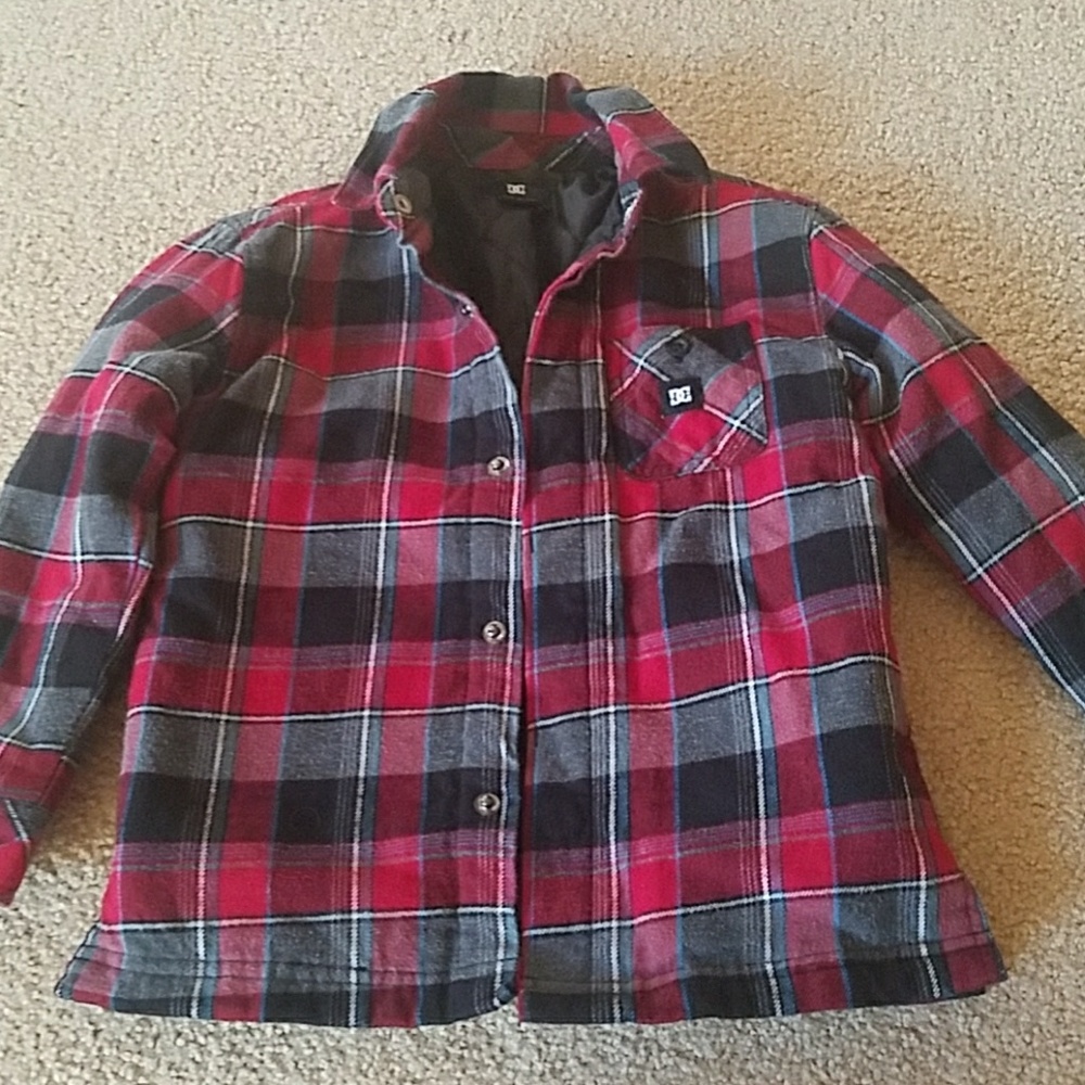 Boys DC flannel