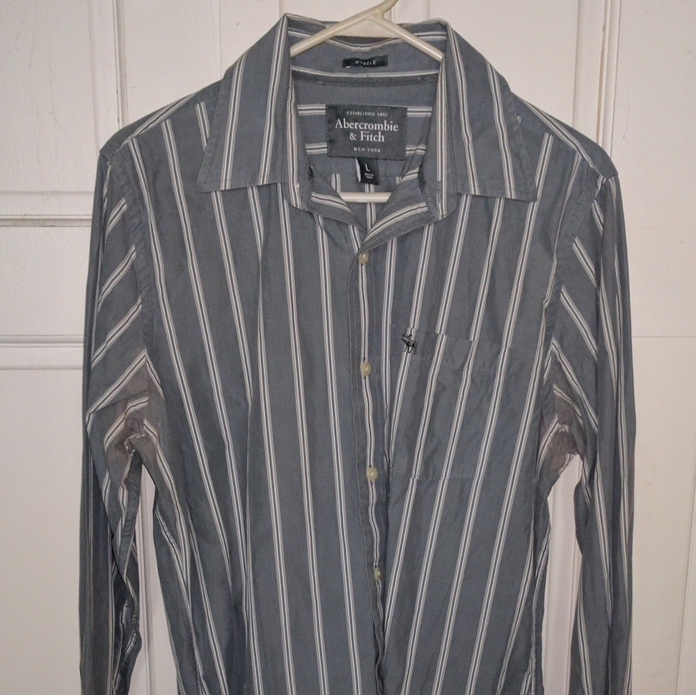 Abercrombie & Fitch long sleeve button down