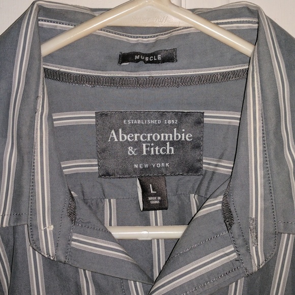 Abercrombie & Fitch long sleeve button down - Picture 2 of 2