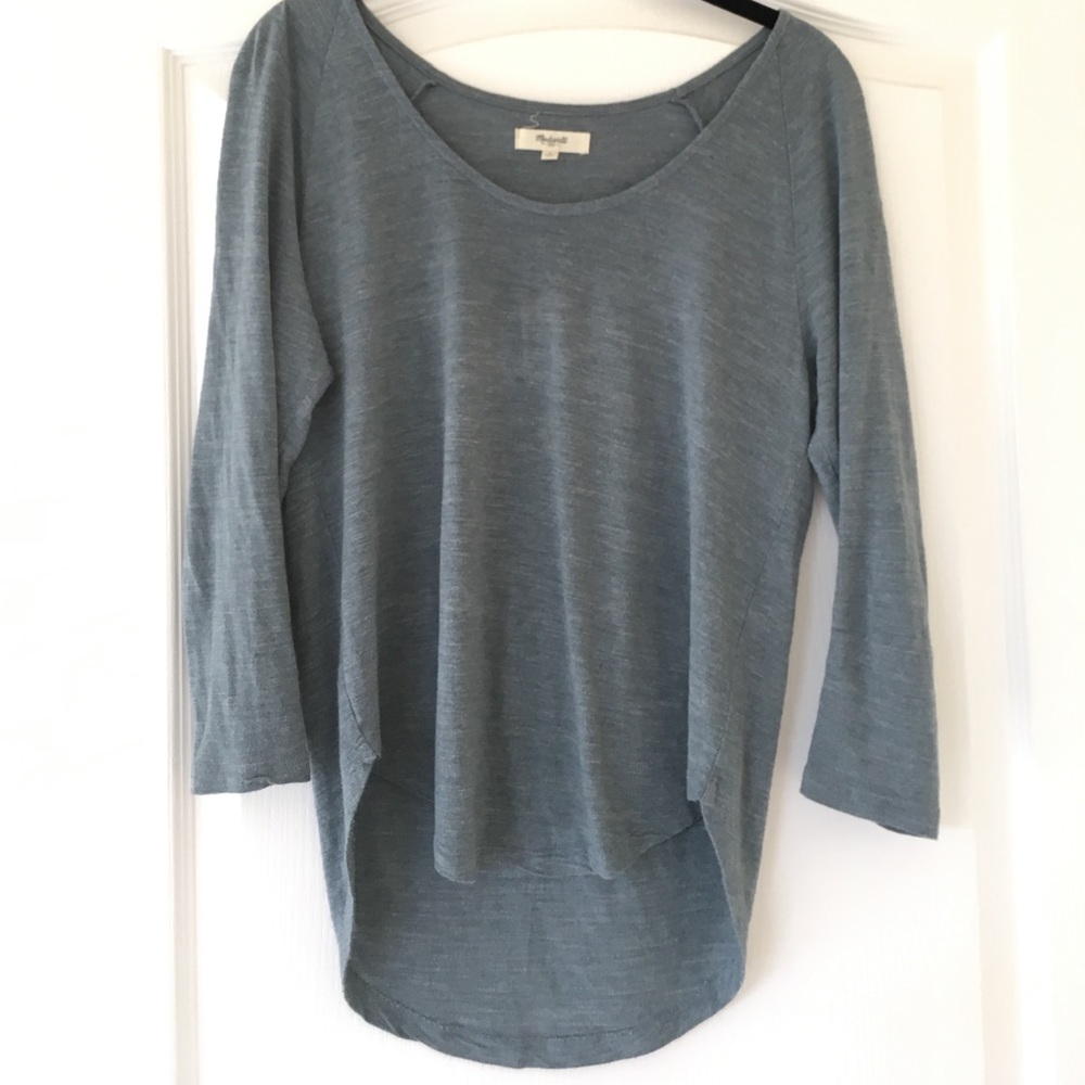 Madewell 3/4 length Scoop Tee