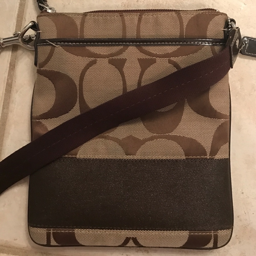 Coach Signature Crossbody Purse