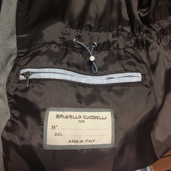 Brunello Cucinelli Suede Safari Jacket - Picture 4 of 4