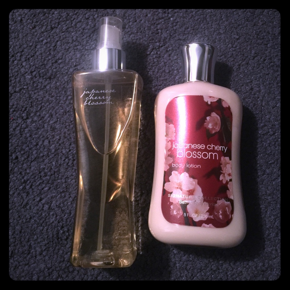 Japanese Cherry Blossom Body Spray & Lotion