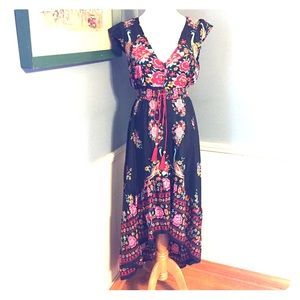 Swimsuit Hi-lo coverup/dress