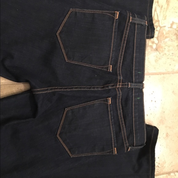 Dark wash straight leg denim - Picture 2 of 3