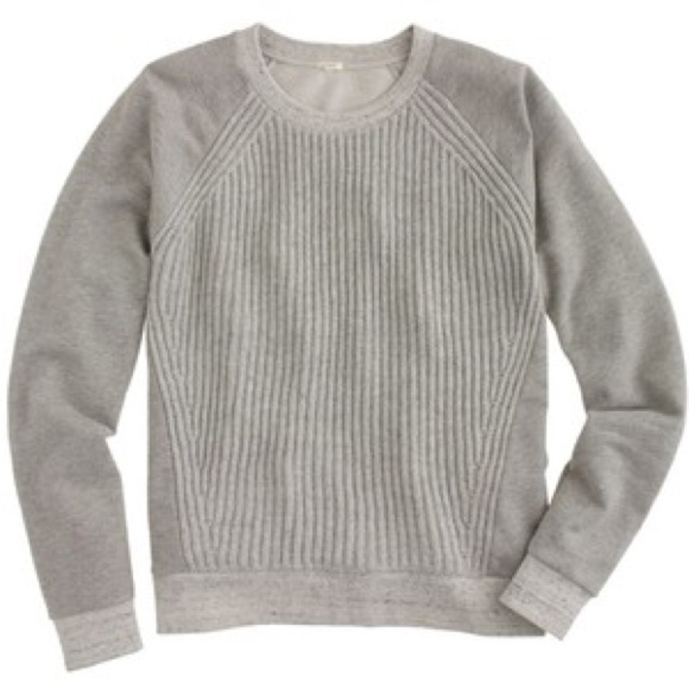 J.Crew Sweater Front Sweatshirt