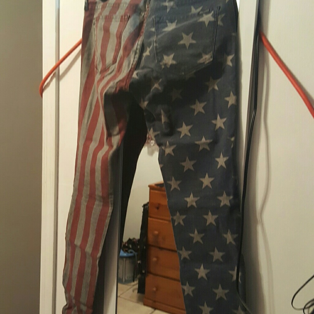 Amricn flag jeans