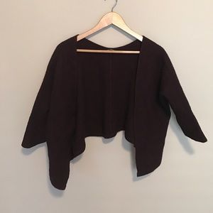 Maroon Cardigan