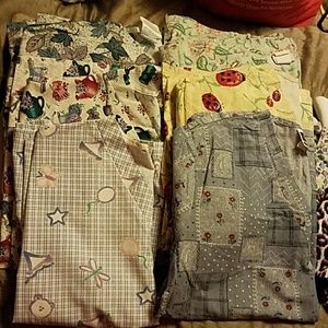 Scrub Tops XL