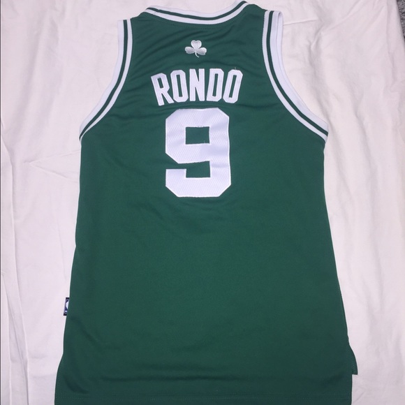 CELTICS JERSEY-- Youth Med. Rondo #9 - Picture 2 of 2