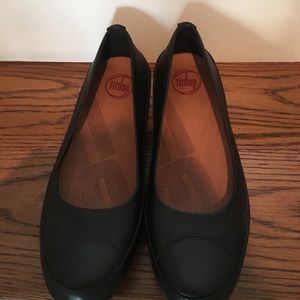 Fitflop ladies black flats