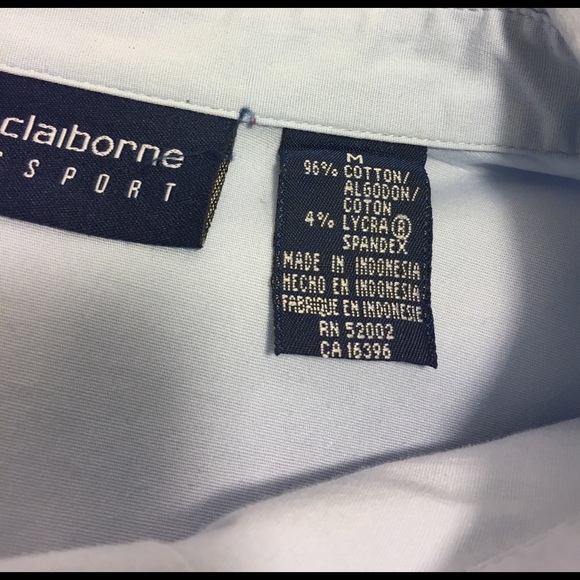 Blue button down top - Picture 4 of 4