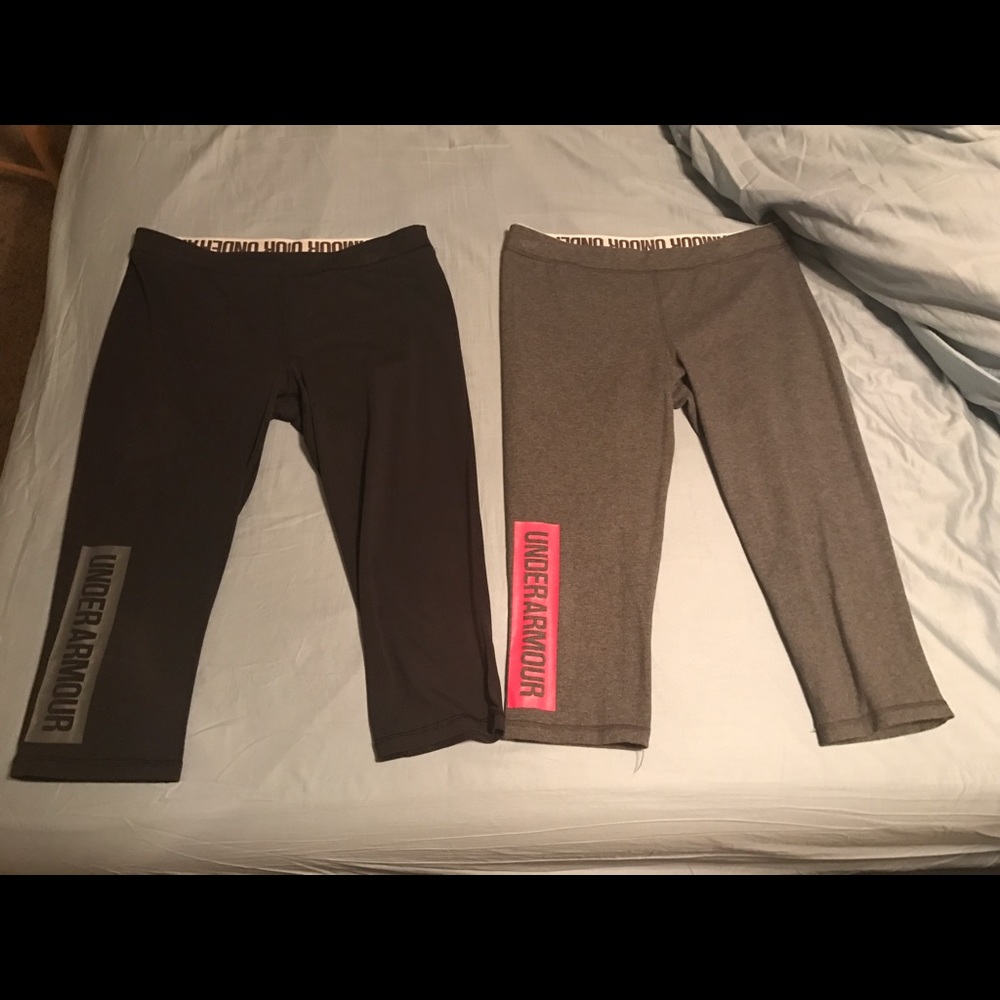 Under Armour Capris $40 for both