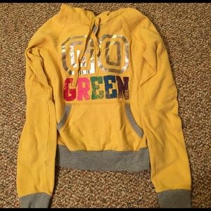 Victoria's Secret PINK small yellow sweatshirt!