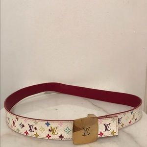 Louis Vuitton multicolored Belt