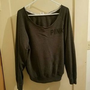 VS off the shoulder sweatshirt