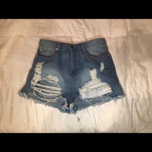 Size 7 High Waisted Shorts