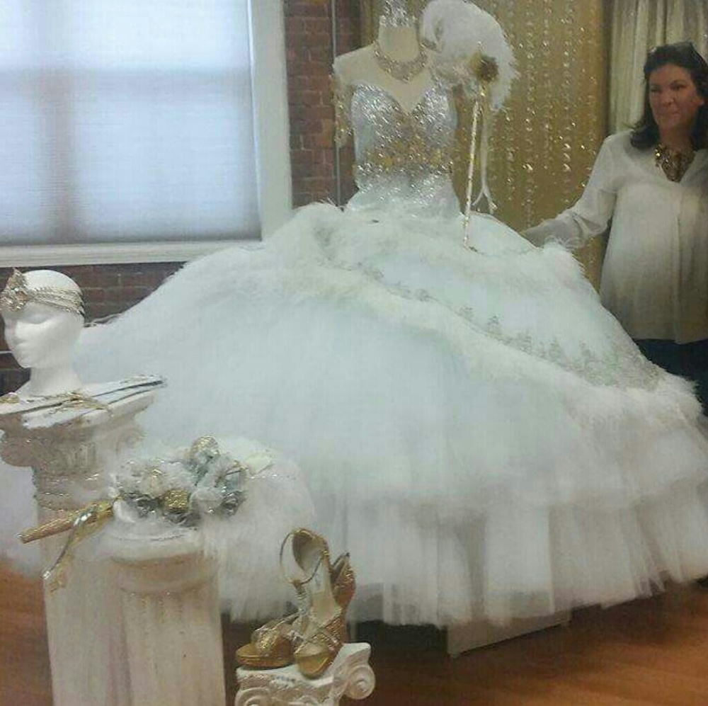 Sondra Celli wedding dress