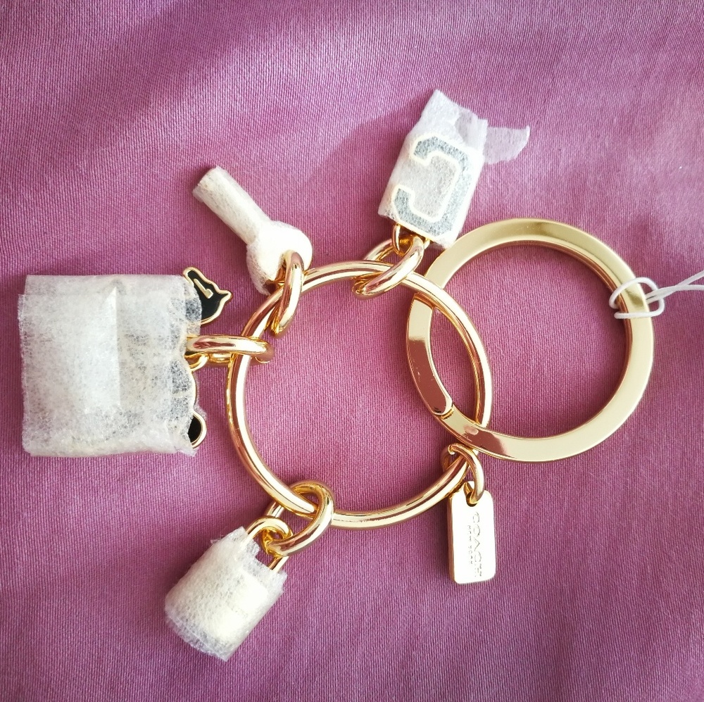 Branf new coach keychain