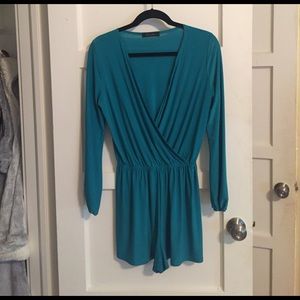 Teal romper