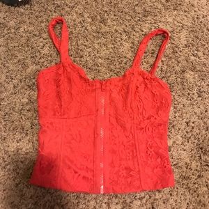 Charlotte Russe crop tank top