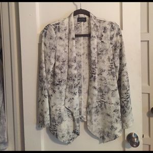Printed blazer