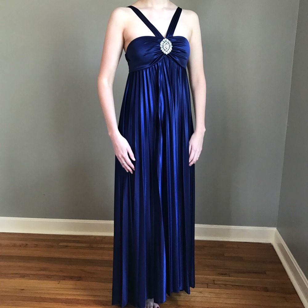 Dark Blue Formal Dress