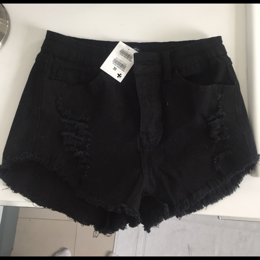 Black Jean Brandy Melville Shorts