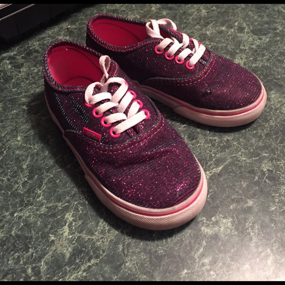 🦀FINAL PRICE🦀 Glittery kids vans