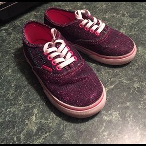 🦀FINAL PRICE🦀 Glittery kids vans