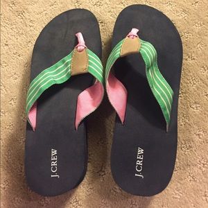 Brand new j crew flops