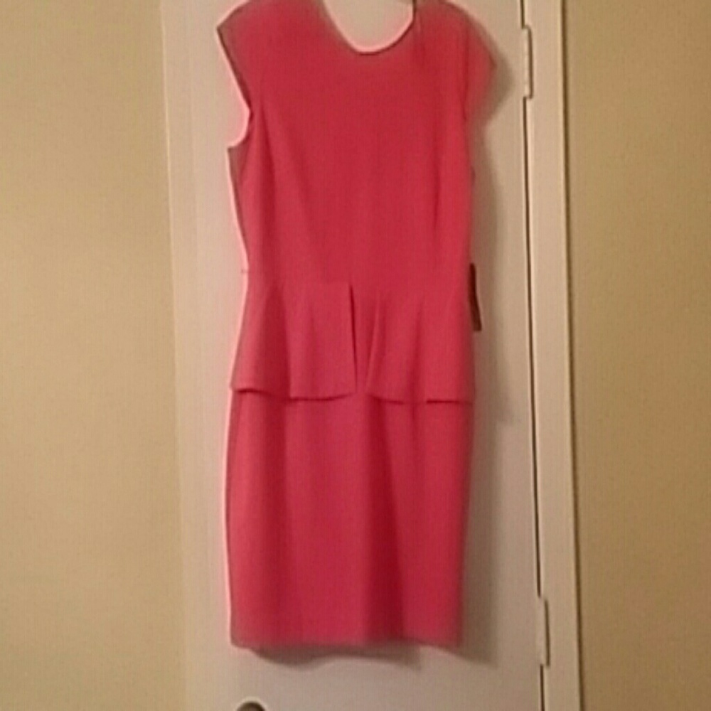 Petite peplum dress