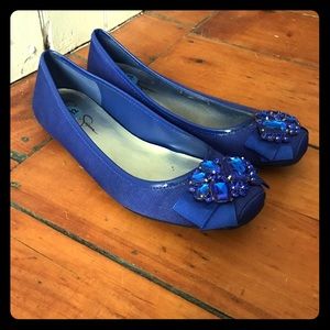 Cobalt Blue Ballet Flat