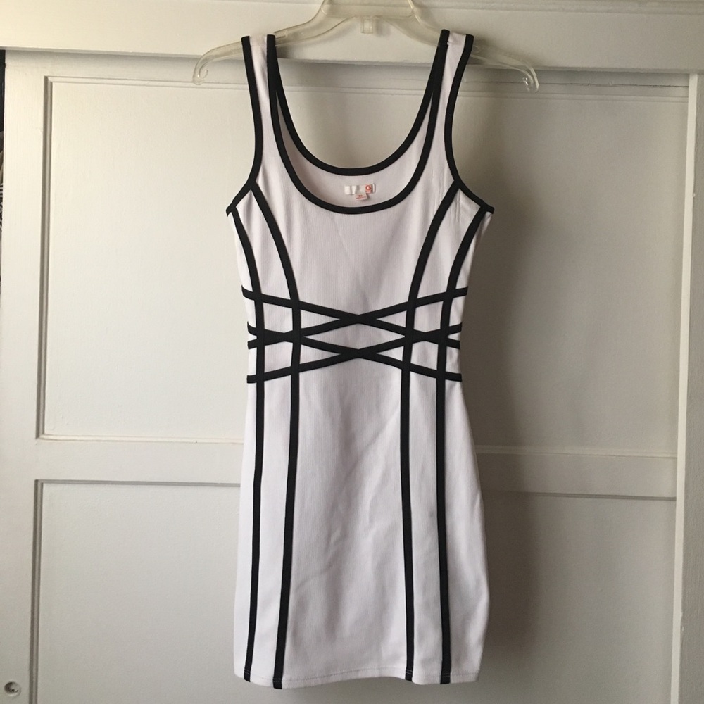 Sexy White Bodycon Dress G by Guess Size XS