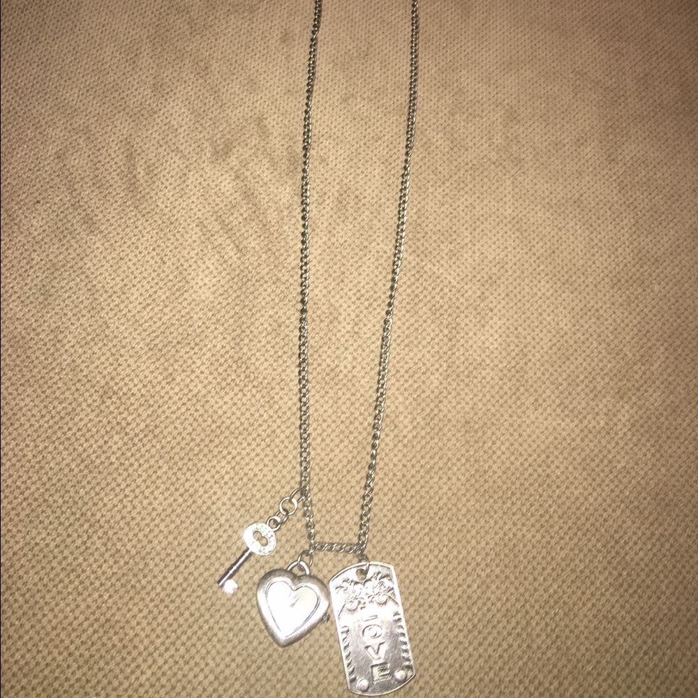 Sliver necklace from kohl's.