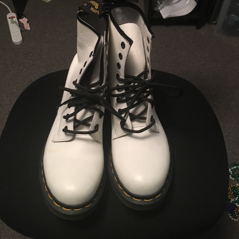 White Dr. Martens