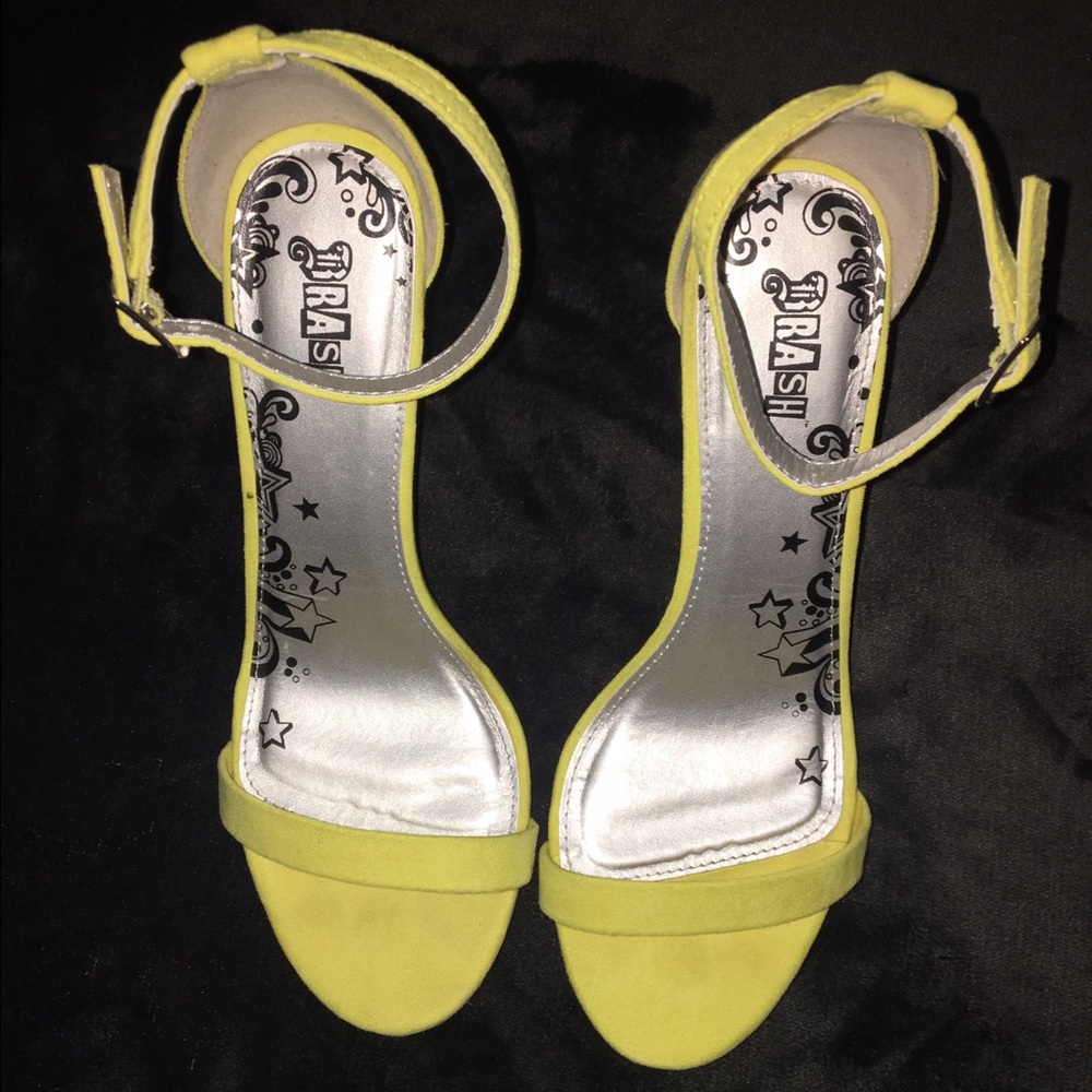 Yellow heels