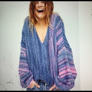 NWT adorable Free People sweater