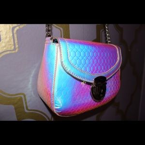 Nine West Holographic Crossbody Purse
