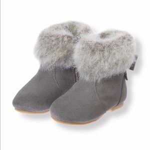 ✨ON SALE✨ Janie & Jack Faux Fur Trimmed Boots