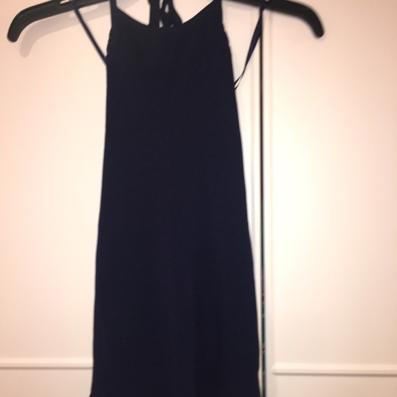 NWOT NY&C Crotchet Halter Grand Sapphire - Picture 2 of 4