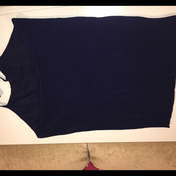 NWOT NY&C Crotchet Halter Grand Sapphire - Picture 4 of 4