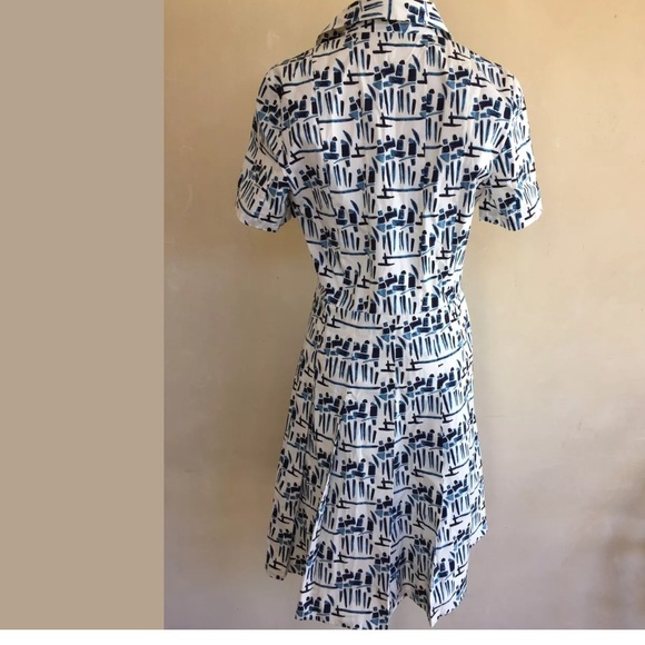TORY BURCH Cute Summer Cotton Dress 10 NWOT - Picture 4 of 4