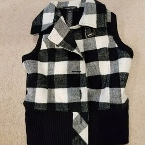 Plaid Vest