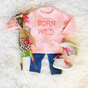 Zara Baby Born Wild Knit Sweater