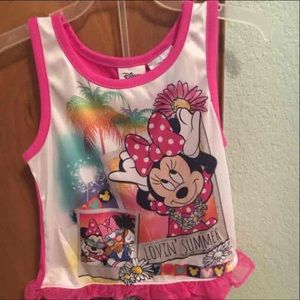 Minnie Mouse Pajama's PJ's   NWT